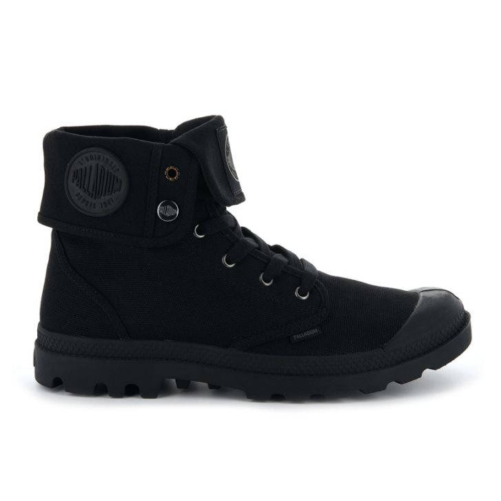 Bottes Palladium Baggy Homme Noir | FR JFI849O